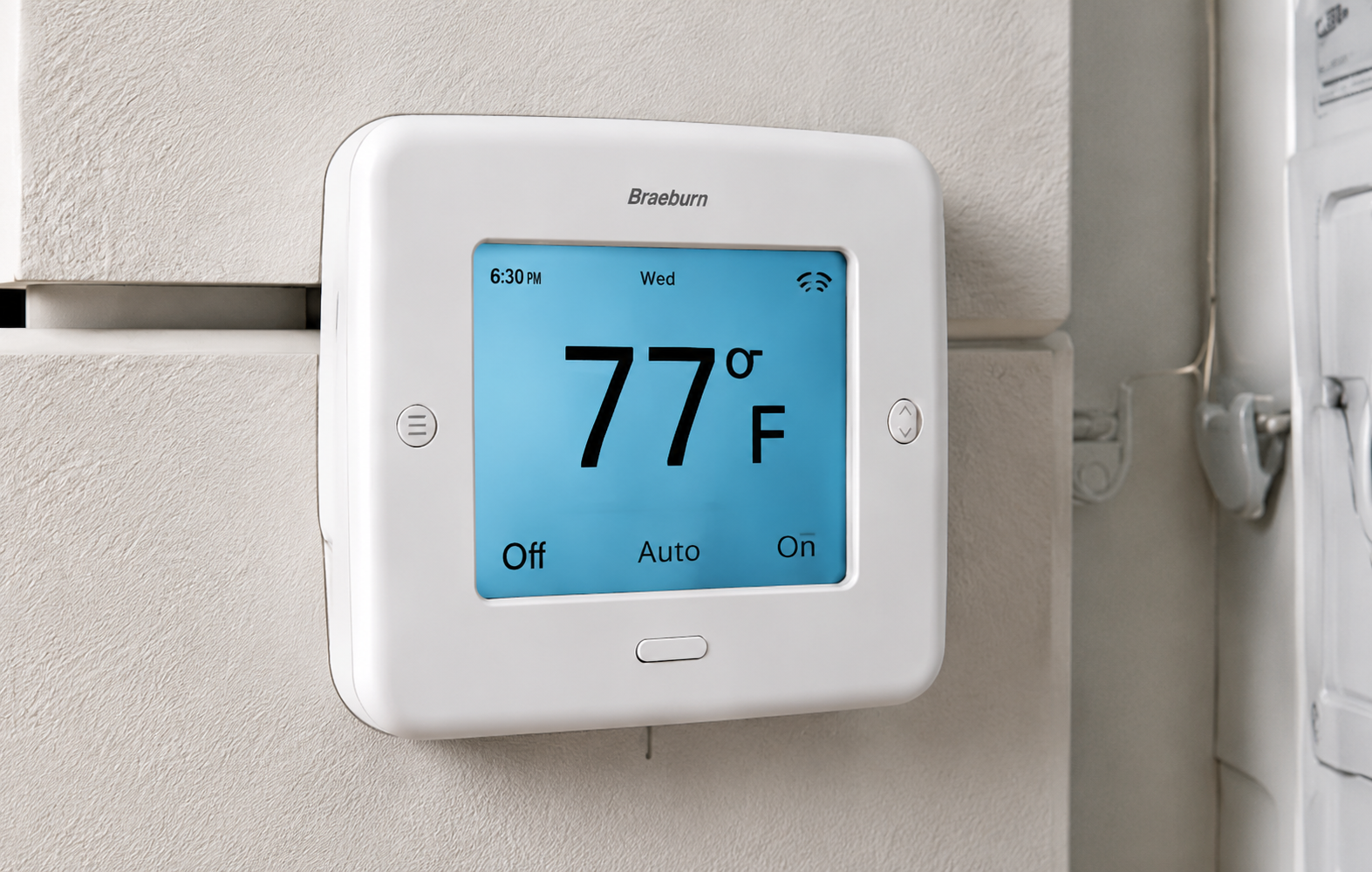 Digital thermostat and HVAC controls